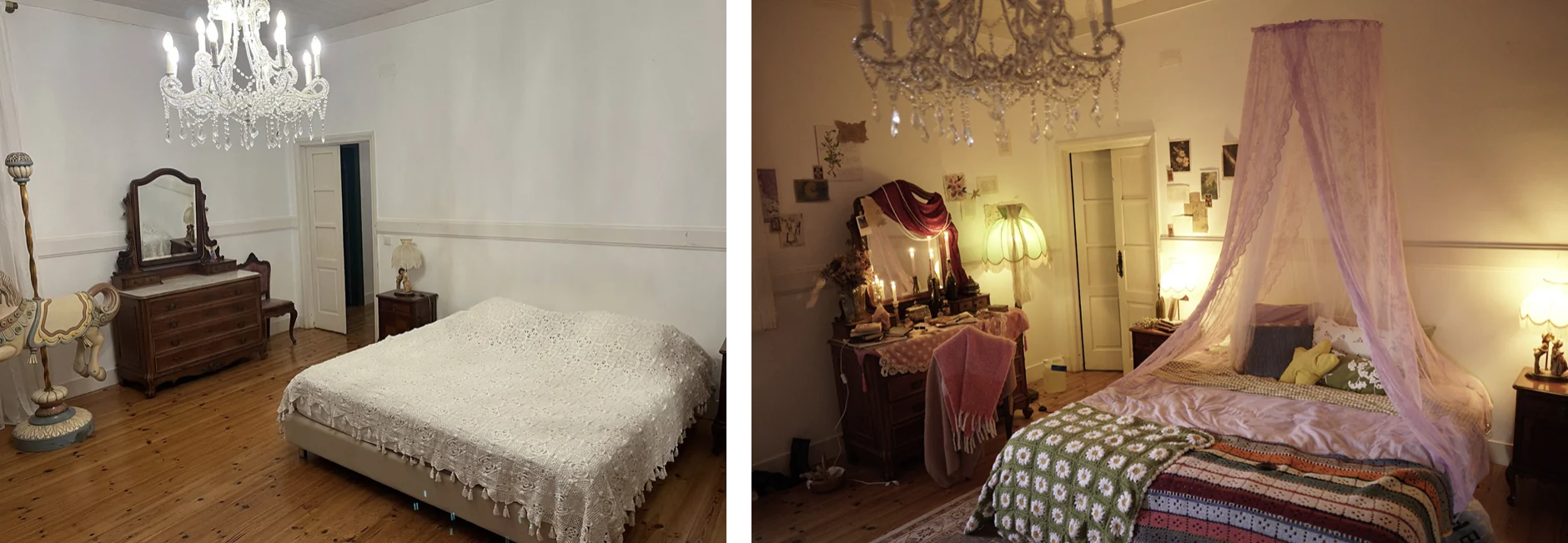 O quarto: fotografia do espaço vazio e o resultado no filme